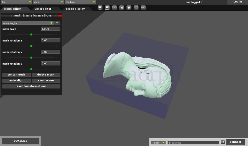 Dremel-relief-Voxelizer-scene-editor
