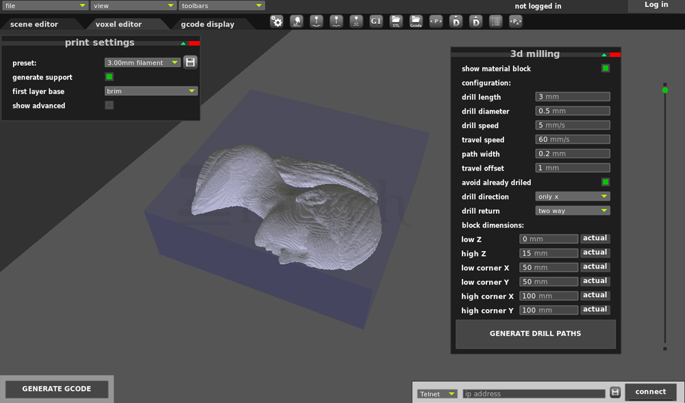 Dremel-relief-Voxelizer---voxel-editor